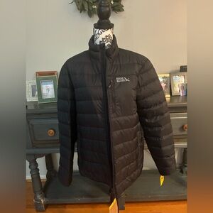 Eddie Bauer Men's Black Puffer Jacket